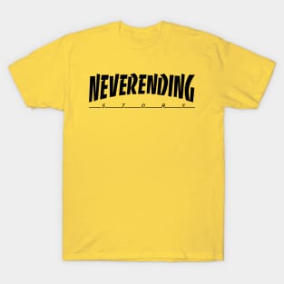 Neverending Story Typography T-Shirt